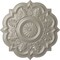 Ekena Millwork Deria Ceiling Medallion (Fits Canopies up to 6"), Hand-Painted Pearl White, 20 1/4"OD x 1 1/2"P CM20DRPWS - alternate 1